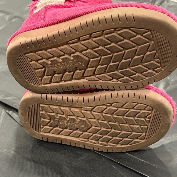 Koolaburra Pink Kids Boots - Picture 8 of 9